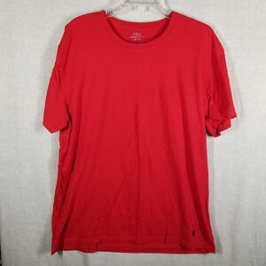 Polo Ralph Lauren Men's XL Red T-Shirt‎ Blue Pony Tee Cotton Casual Classic Fit